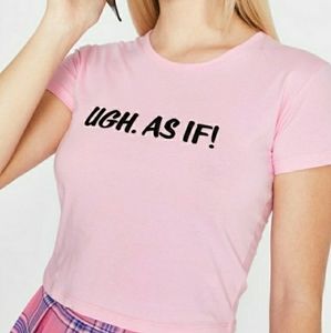 Dollskill Ugh As if crop top